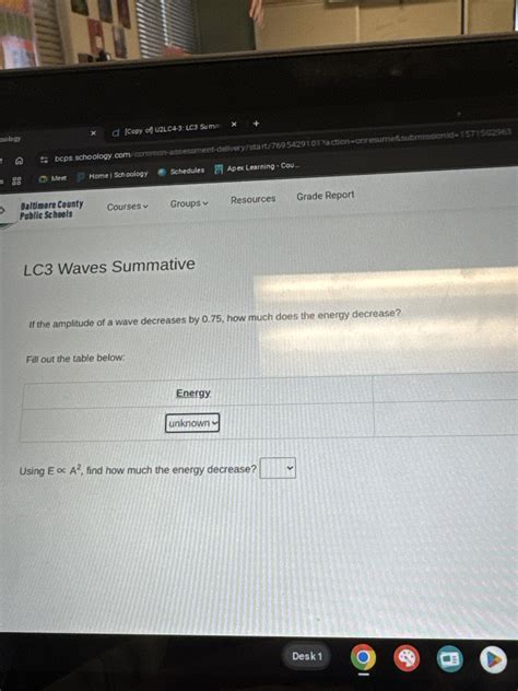 [Copy of U2LC4:3: LC3 Sumnbcps. schoology. comMeetHome ! SchoologySch..