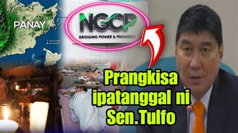 Sen Tulfo Pinapatanggal Ngcp Franchise Dahil Sa Total Blackout Sa Panay