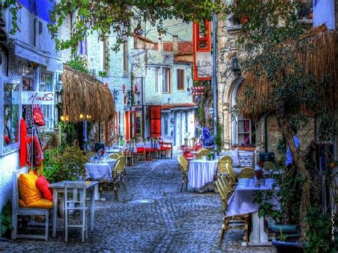 Ala Ati A Beautiful Coastal Village Alacati Turkey Turkey