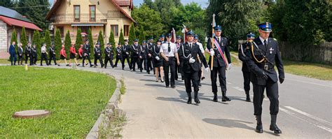 Obchody 75 lecia Ochotniczej Straży Pożarnej w Żarnowej Komenda