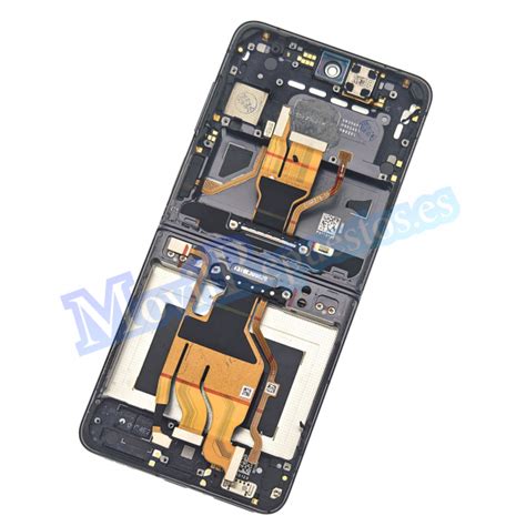 Pantalla Completa Con Marco Lcd Y T Ctil Para Oppo Find N Flip Negro