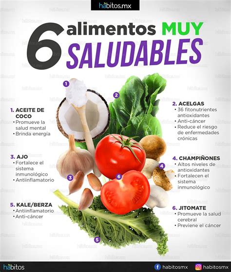 6 Alimentos SÚper Saludables Hábitos Health Coaching