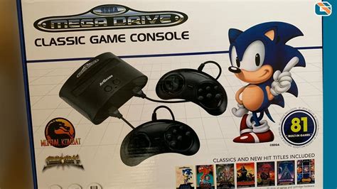 Sega Updates Mini Mega Drive Retro Console With 80 Built In Games