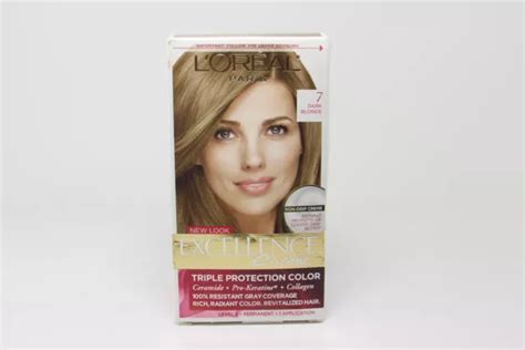 L Or Al Paris Excellence Cr Me Permanent Hair Color Dark Blonde U Picclick Uk