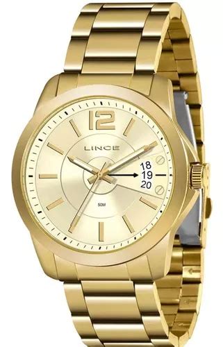 Reloj Lince MRG4693l C2kx Casual Gold Para Hombre MercadoLibre