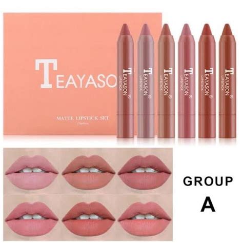 Colours Matte Nude Waterproof Lipstick Set Durable Lipsticks Makeup Daraz Pk