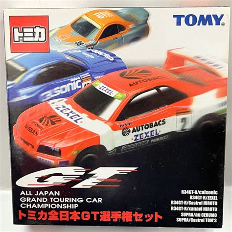 Tomy Tomica Gift Set Made In China Tomica All Japan Gt Championship