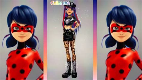 Miraculous Ladybug Glow Up Into Bad Girl Miraculous Cartoon Transformation Youtube