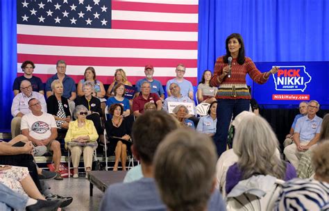 Nikki Haley’s campaign raises $11m as poll puts her as Trump’s closest