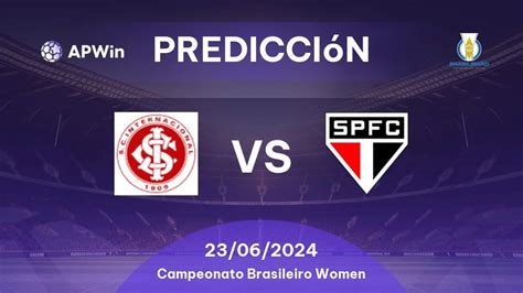 Pronóstico Internacional RS vs São Paulo Femenino Campeonato