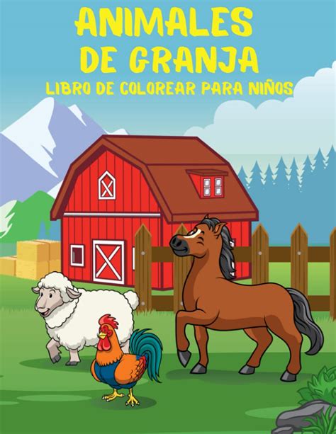 Buy Animales De Granja Libro De Colorear Para NiÑos Libro Para