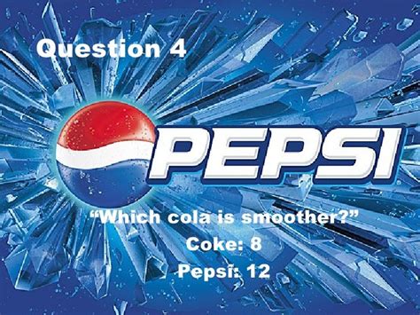 Coke v. Pepsi Challenge