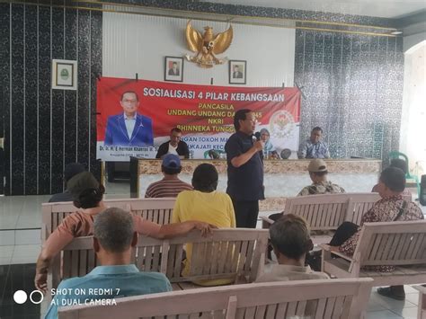 Aleg Dpr Ri Dr Ir H E Herman Khaeron M Si Sosialisasikan Empat