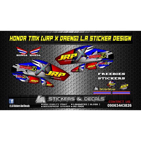 TMX 125 155 SKYGO MOTOPOSH RUSI EURO JRP X DAENG DECAL