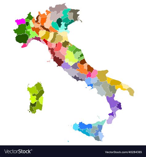 Italy Map Of Provinces - Wilie Julianna