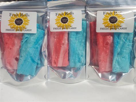 Freeze Dried Fruit Roll Ups Fruit Roll Ups Freeze Dried Etsy