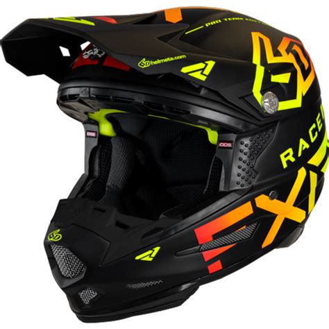 FXR 6D ATR 2 Race DIV Helm Schwarz Inferno Mxstore At