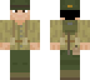 American Soldier (WWII) | Minecraft Skin