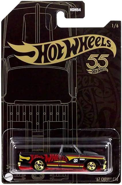 Amazon Hot Wheels Chevy C Pearl And Chrome Toys Games
