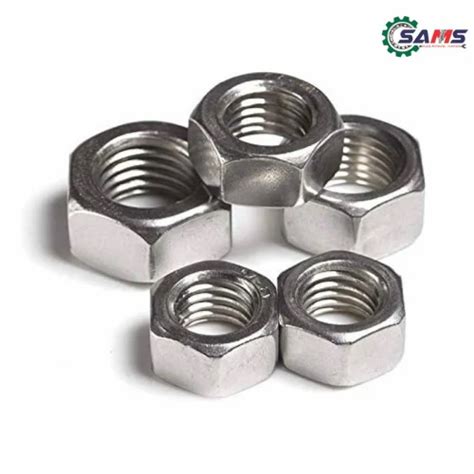 SAMS Hexagonal Nut Stainless Steel 304 BSW Thread Inch At Rs 1 13 Piece