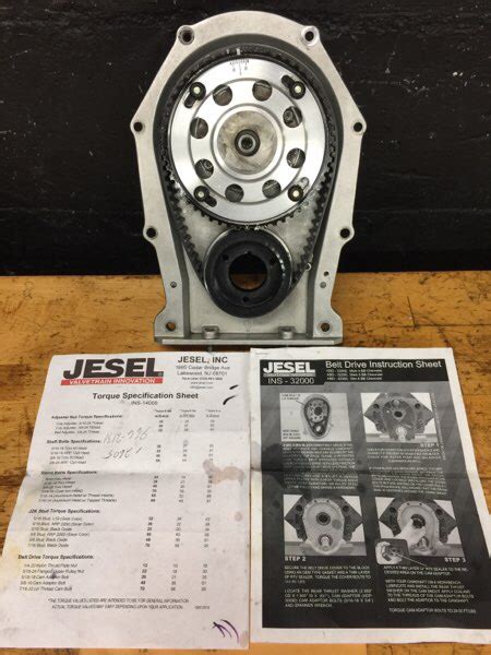 Jesel 2 Piece Upper Pulley Belt Drive Systems Big Block Mopar KBD 35000