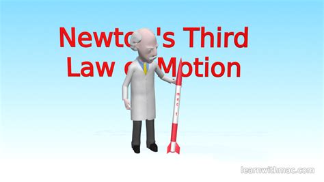 Newton's 3rd Law Examples For Kids