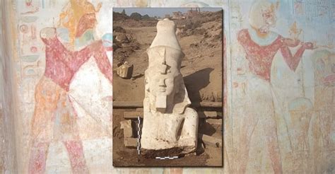 Archaeologists unearth top half of statue of Ramesses II : r/Archaeology