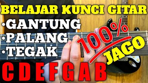 Belajar Chord Kunci Gantung Palang Tegak Untuk Pemula Showroomguitar Official Youtube