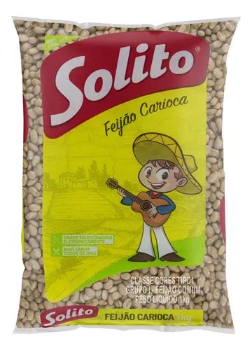 Feij O Carioca Cores Solito Em Pacote Sem Gl Ten Kg Mercadolivre