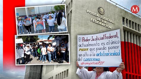 Trabajadores Del Poder Judicial Protestan En M Xico Grupo Milenio