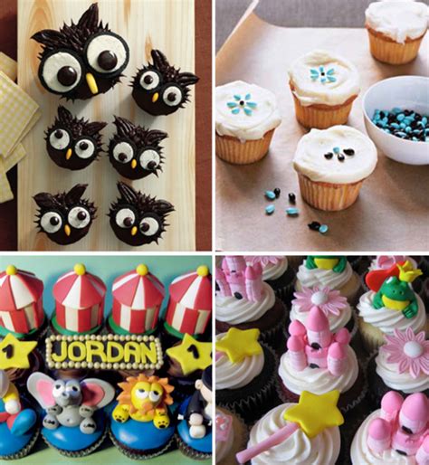 Cupcake Inspirations for a Kids Party - At Home with Kim Vallee