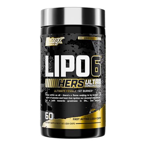 Lipo Hers Ultra Concentrate Women S Fat Burner Capsules