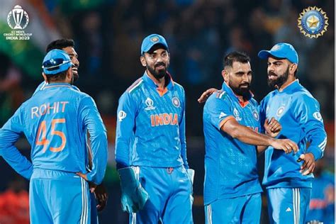 IND Vs NZ World Cup 2023 India 274 6 Beat New Zealand 273 By 4