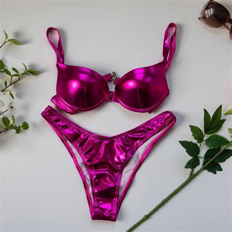 Shiny Bikini Etsy