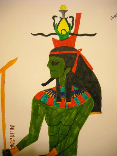 Egyptian God of the Earth, Geb by katy66541 on DeviantArt