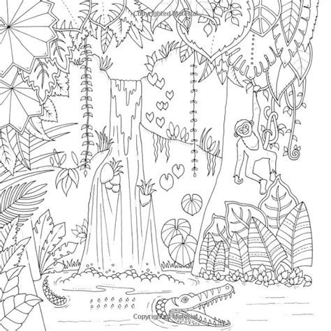 Jungle Scenery Drawing at GetDrawings | Free download