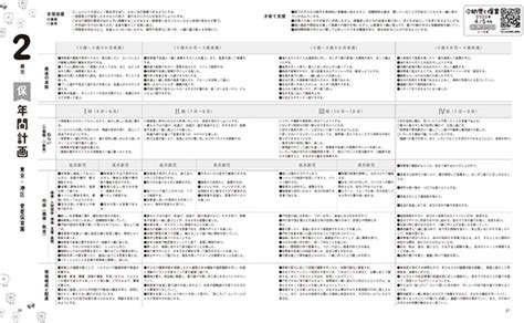 保育園2歳児｜年間指導計画 2020年度版 ※ダウンロード可｜みんなの幼児と保育