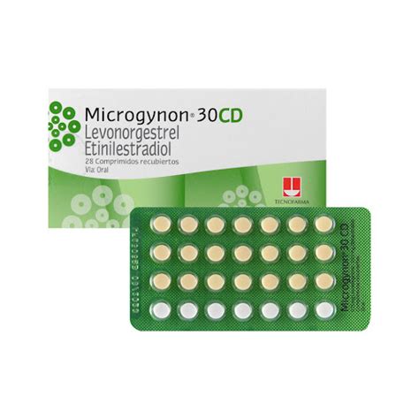 Microgynon 30 CD Levonorgestrel Etinilestradiol 0 15mg 0 03mg