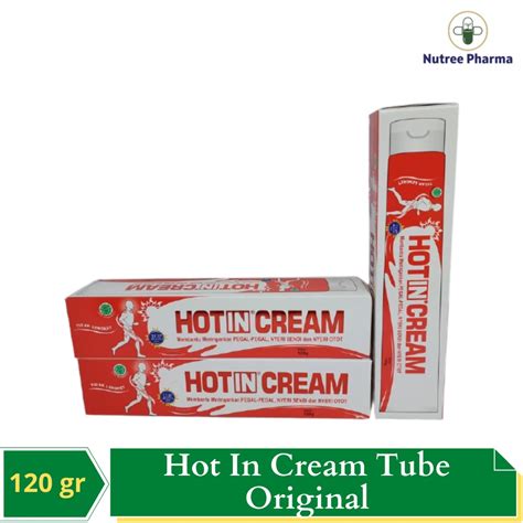Jual Hot In Cream Tube Original 120 Gr Shopee Indonesia