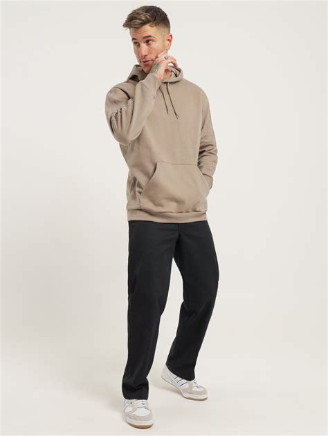 Adidas Essentials Logo Hoodie In Taupe Taupe Glue Store