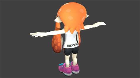 Inkling Pbr Rigged 3d Model Turbosquid 1728345