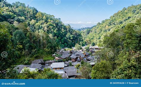 Mae Kampong Pang Klang Village In Chiang Mai Thailand Old Village In