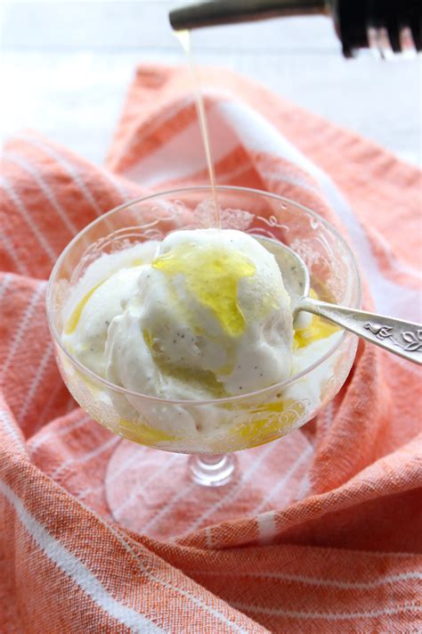 Vanilla Ice Cream With Olive Oil And Sea Salt Krazy Kitchen Mom