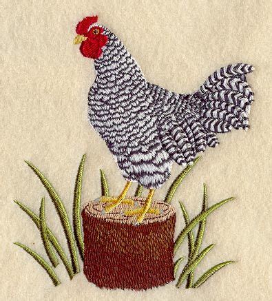 Dominique Rooster | Machine embroidery designs, Machine embroidery ...