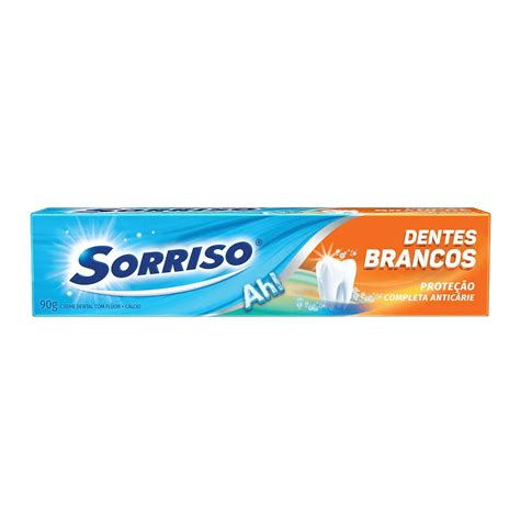 Creme Dental Sorriso Dentes Brancos 90g Rissul Online
