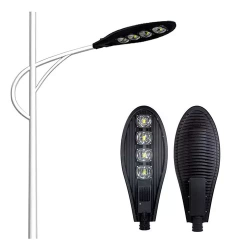 Lampara Alumbrado Publico Led 200w Suburbana Luz Blanca