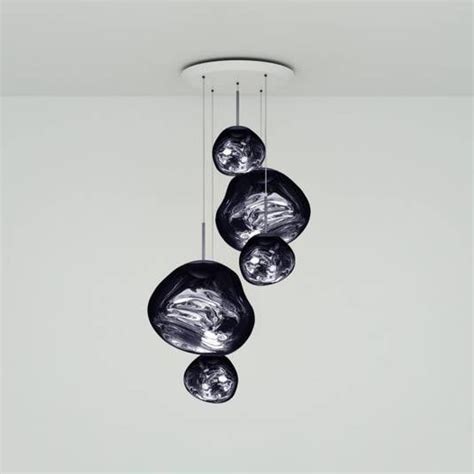 Tom Dixon H Ngelampe Melt Large Round Cm Rauch Lampenwelt De