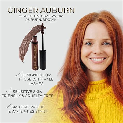 Just For Redheads Mascara Naturelle Series Ginger Auburn