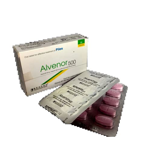 Alvenor 500 Mg Tablet 10 S Strip Online Pharmacy BD