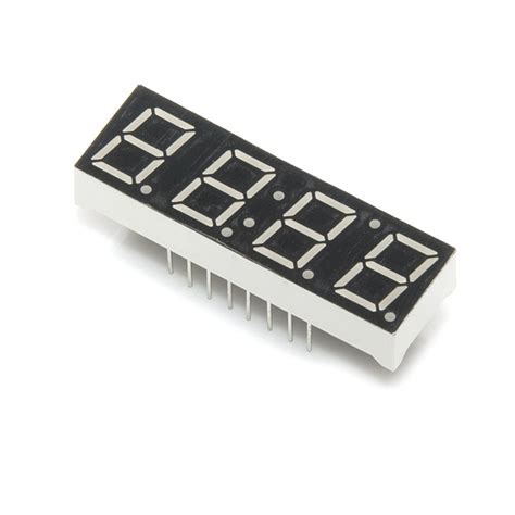 7 Segment Display 4 Digit Blue 09481 SparkFun Electronics